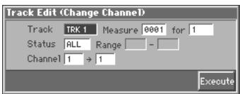 ROLAND FA-76 - Changement de canal MIDI (Change Channel) - 1