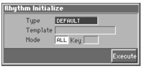 ROLAND FA-76 - Appuyez sur [7 (Init)]. - 1