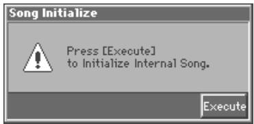 ROLAND FA-76 - Effacement d'un morceau en mémoire interne (Song Initialize) - 1