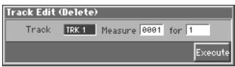 ROLAND FA-76 - Suppression des mesures indésirables (Delete) - 1