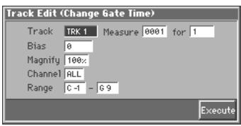 ROLAND FA-76 - Modification de la durée des notes (Change Gate Time) - 1