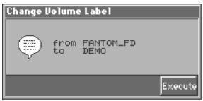 ROLAND FA-76 - Changement du nom de la disquette - 4