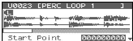 ROLAND FANTOM XR - Appuyez sur [ENTER], ou appuyez sur [SHIFT] (il s'allume) puis sur [sampling]. - 1
