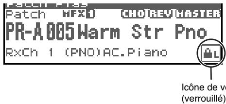 ROLAND FANTOM XR - Choix d'un patch par catégorie - 2