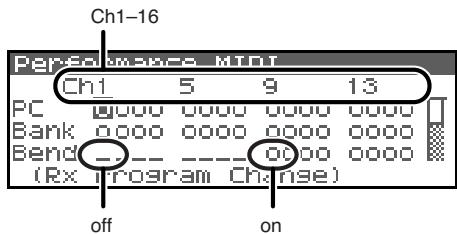 ROLAND FANTOM XR - Paramétrages MIDI - 2