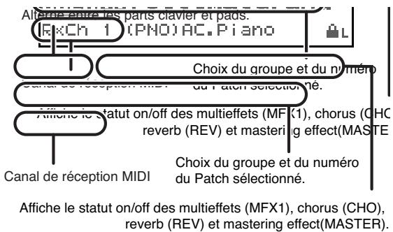ROLAND FANTOM XR - Appuyez sur [mode]. le bouton s'allume en rouge. - 2