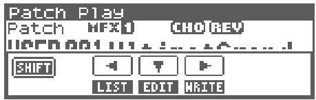ROLAND FANTOM XR - Molette VALUE - 2