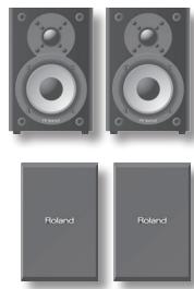 ROLAND CM-110 - □ Enceintes satellites (2) - 1