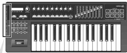 ROLAND A-500PRO - Contrôleurs [A1]-[A8] (touches) - 1