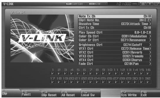 ROLAND FANTOM G7 - Paramétrages V-LINK - 1
