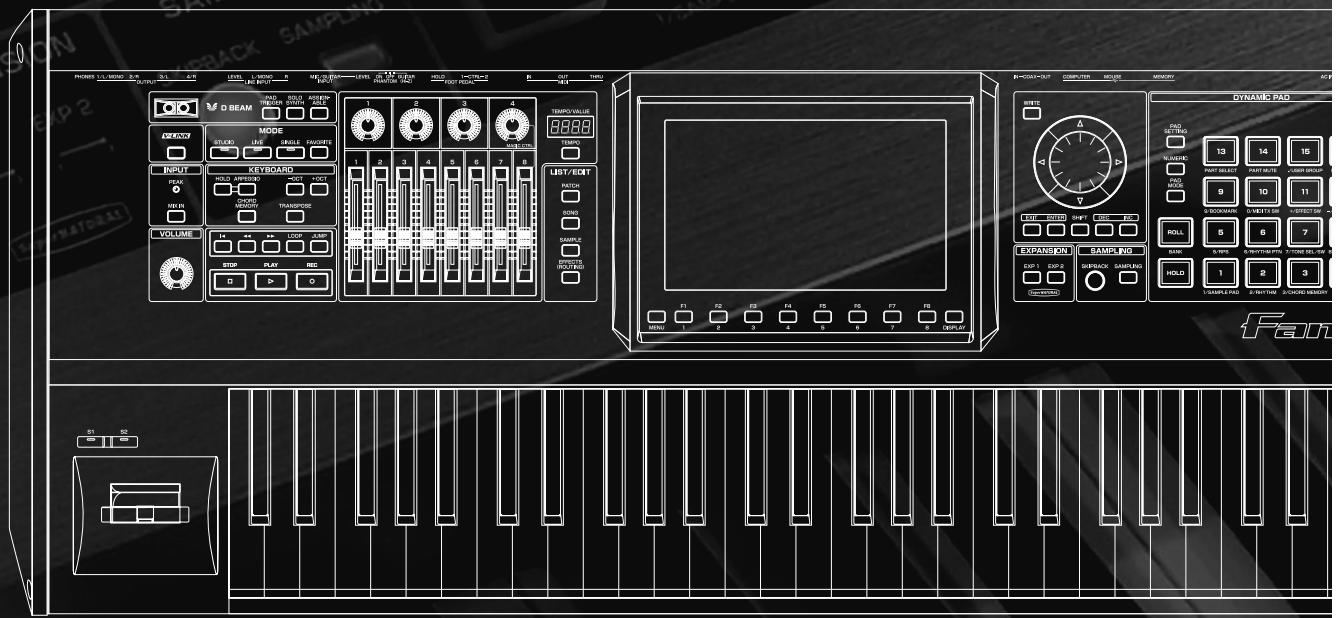 ROLAND FANTOM G7 - Utilisation des Pads - 1