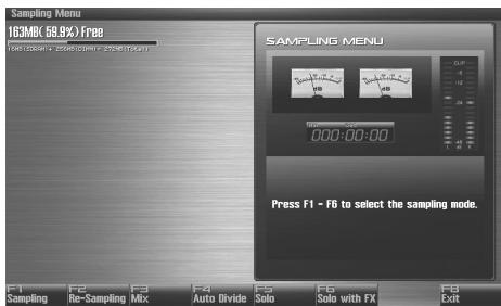 ROLAND FANTOM G7 - Procedure d'échantillonnage - 2
