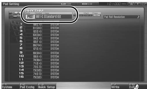 ROLAND FANTOM G7 - Choix des sons - 2