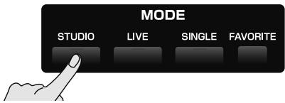 ROLAND FANTOM G7 - < Choix du mode Studio > - 1