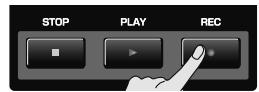 ROLAND FANTOM G7 - Appuyez sur le bouton [REC] pour passer en attente d'enregistrement. - 1