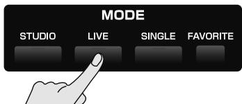 ROLAND FANTOM G7 - Appuyez sur [LIVE]. - 1