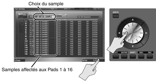 ROLAND FANTOM G7 - Choix des Samples - 2