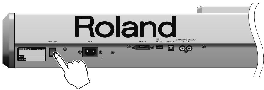 ROLAND FANTOM G7 - AVERTISSEMENT: - 1