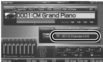 ROLAND FANTOM G7 - Choix des sons - 5