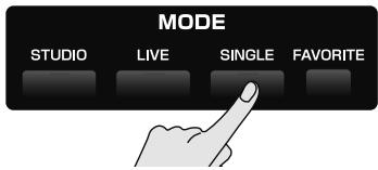 ROLAND FANTOM G7 - < Choix du mode Single > - 1