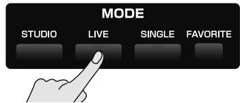 ROLAND FANTOM G7 - Appuyez sur [LIVE]. - 1
