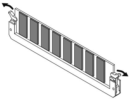 ROLAND FANTOM G7 - Retrait d'une barrette mémoire - 1