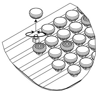 ROLAND FR-2 - Mode main droite (FR-2b uniquement) - 2