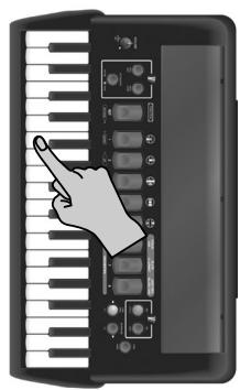 ROLAND FR-2 - Réglage de la métrique - 1