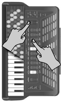 ROLAND FR-3B - Réglé le volume du son ORCH FREE BS - 1