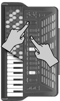 ROLAND FR-3B - Transposer la section orchestra par octaves - 1