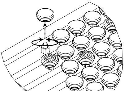 ROLAND FR-3B - Mode treble (uniquement sur le FR-3sb et le FR-3b) - 2