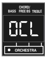 ROLAND FR-3B - Régler le volume du son ORCH CHORD - 2