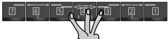 ROLAND FR-3S - Sons orchestraux pour la section d'accords (Chord) - 1