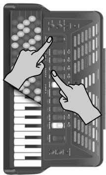 ROLAND FR-3S - ■Régler le volume du son ORCH BASS - 1