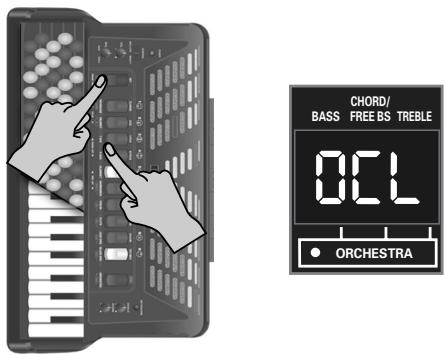 CHORD/ BASS FREE BS TREBLE 0CL • ORCHESTRA