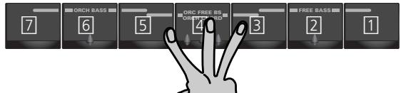 ROLAND FR-3S - Sons orchestraux pour la section Free Bass - 3