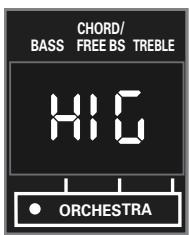 CHORD/ BASS FREE BS TREBLE HIG • ORCHESTRA