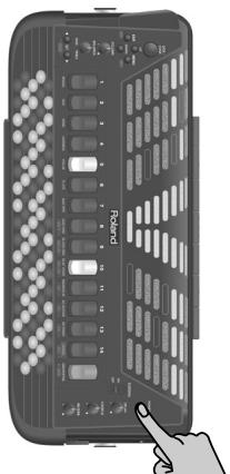 ROLAND FR-7B- - Si vous utilisez une batterie sans amplification externe (FR-7b uniquement) - 1