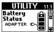ROLAND FR-7B- - Battery Status - 4