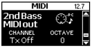 ROLAND FR-7XB - Nouvelles fonctions MIDI - 5