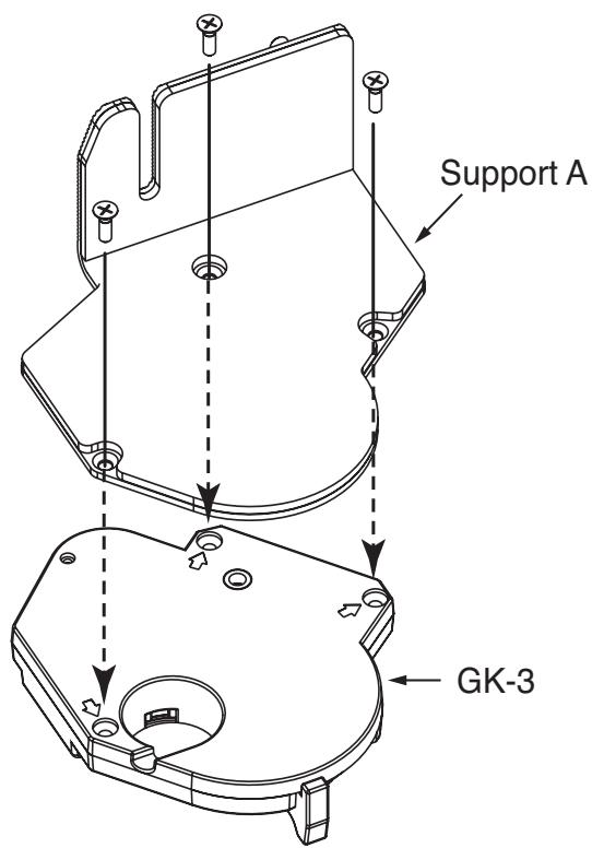 ROLAND GR-20GK - Fixation avec le support - 1