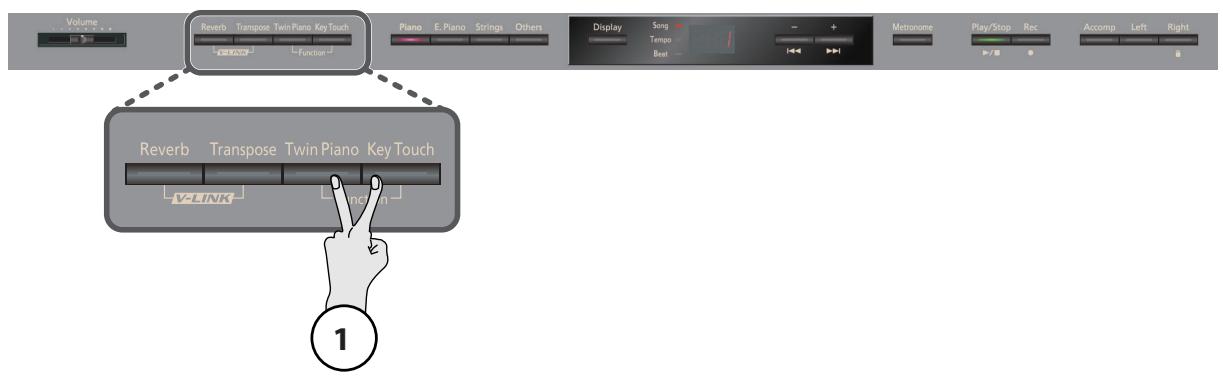ROLAND HP305-PE - Opérations élémentaires en mode Function - 1