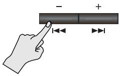 ROLAND HP307-RW - Boutons utilisés - 1