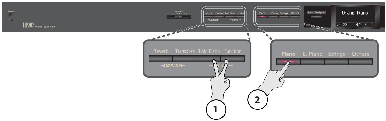 ROLAND HP307-RW - Écouter les morceaux de démonstration - 1