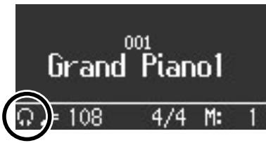 ROLAND HP307-RW - Utilisez le curseur [Volume] du HP307 pour régler le volume du casque (p. 17). - 1