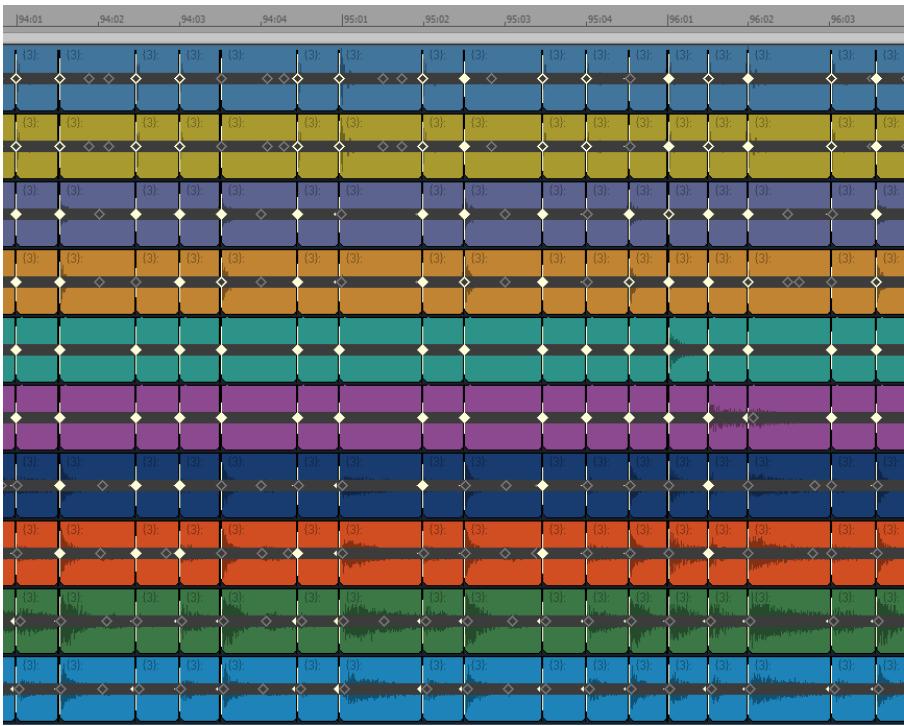 ROLAND SONAR X1 PRODUCER - Quantiser une batterie multipistes sans étirer les données audio - 7