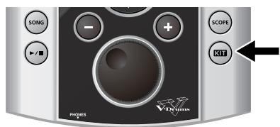 ROLAND TD-9 - Appuyez sur [KIT] - 1