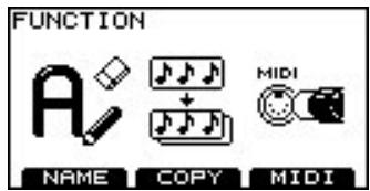 ROLAND TD-9 - Appuyez sur [KIT]-[f2] (FUNC) - 1