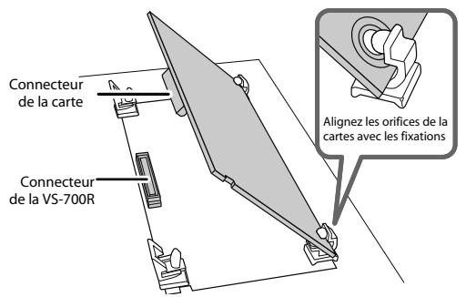 ROLAND VS-700SET - Installation de la carte d'extension - 2