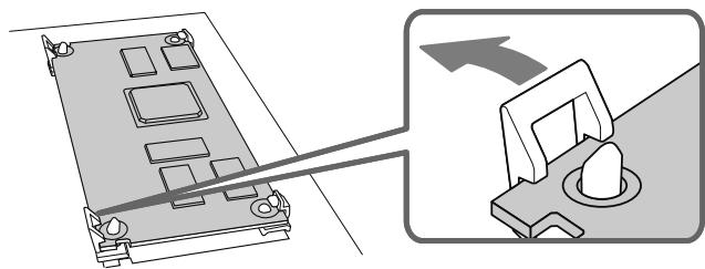 ROLAND VS-700SET - Retirer une carte d'extension - 1